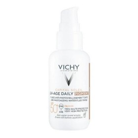 Vichy Capital Soleil UV-Age Daily Pigment SPF50+ Water Fluid, Αντηλιακό Προσώπου κατά της Φωτογήρανσης με Χρώμα Medium 40ml