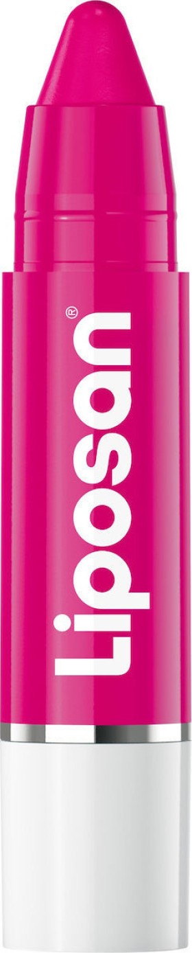 Liposan Crayon Lip Balm με Χρώμα Hot Pink 3gr