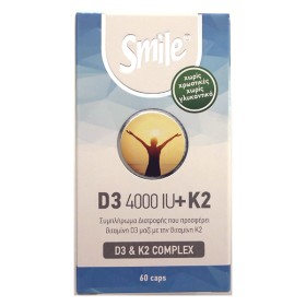 Smile D3 4000iu + K2 60caps