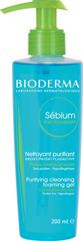 Bioderma Sebium Gel moussant 200ml