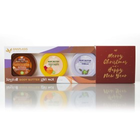 Anaplasis PROMO Christmas Joyfull Body Butter Gift Set με Body Butter Vanilla 75ml, Tutti Frutti 75ml & Chocolate Mousse 75ml 3τμχ