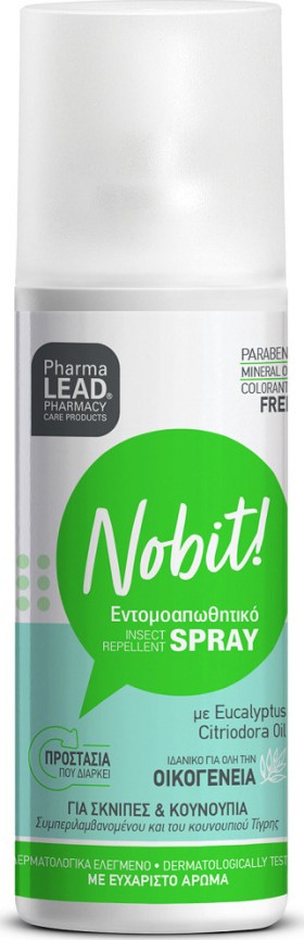 Vitorgan Nobit Insect Repellent Spray για Σκνίπες και Κουνούπια για Όλη την Οικογένεια 100ml