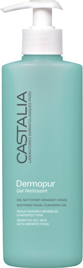 Castalia Dermopur Gel Nettoyant Σμηγματορρυθμιστικό Τζελ 300ml