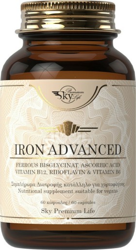 Sky Premium Life Iron Advanced Συμπλήρωμα Σιδήρου 60caps