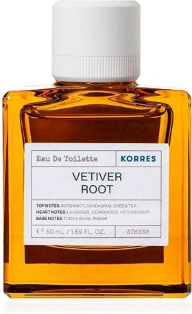 Korres Vetiver Root Eau de Toilette Ανδρικό Αρωμα 50ml