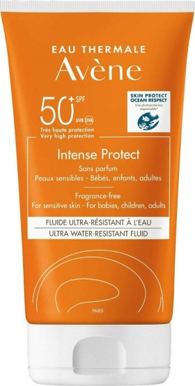 Avene Intense Protect Fragrance Free SPF50 Αδιάβροχο Αντηλιακό Σώματος 150ml
