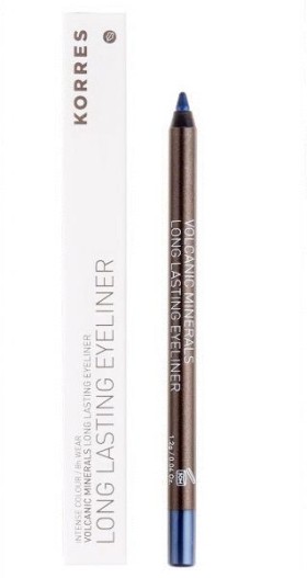 Korres Volcanic Minerals Long Lasting Eyeliner Μολύβι Ματιών 08 Μπλε