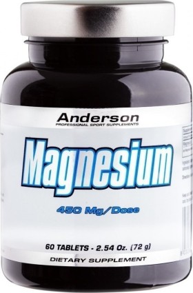 Anderson Magnesium 450mg Συμπλήρωμα Μαγνησίου 60tabs