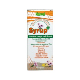 Erythro Forte Syrup Plus Για τον Ερεθισμένο λαιμό και το βήχα 150ml