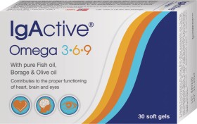 IgActive Omega 3-6-9 30caps
