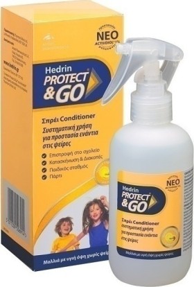 Hedrin Protect & Go Λοσιόν σε Spray για Πρόληψη Ενάντια στις Ψείρες 200ml
