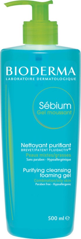 Bioderma Sebium Gel moussant 500ml