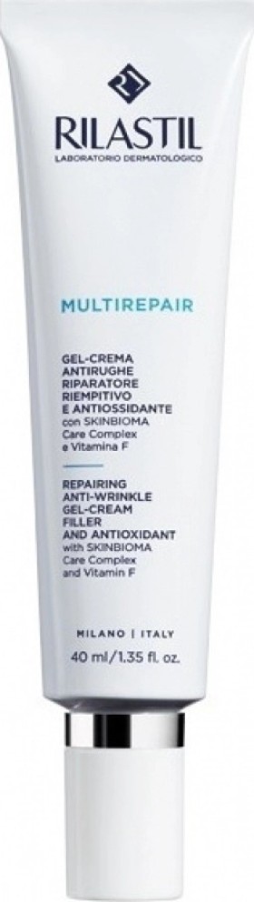 Rilastil Multirepair Κρέμα-Gel Προσώπου για Αντιγήρανση & Ανάπλαση με Υαλουρονικό Οξύ 40ml