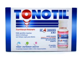 Tonotil με 4 Αμινοξέα 15τμχ x 10ml