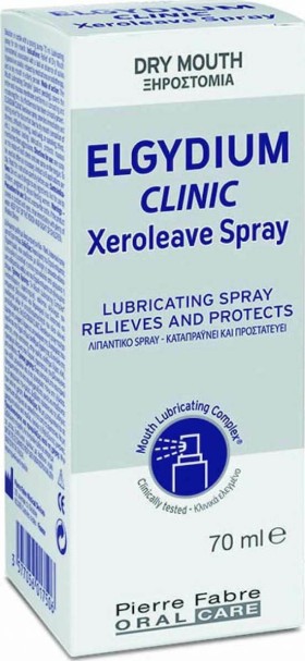 Elgydium Clinic Xeroleave Spray για το Ξηρό Στόμα 70ml