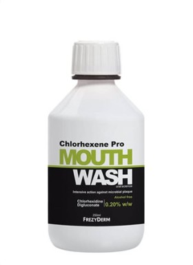 Frezyderm Chlorhexene Pro Mouthwash Στοματικό Διάλυμα - Αντιμετώπιση Συμπτωμάτων Περιοδοντίτιδας 250ml
