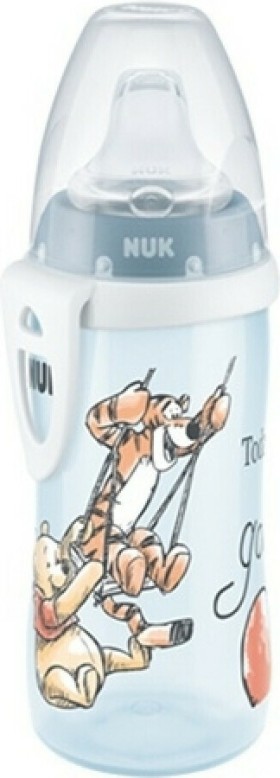 Nuk First Choice Παγουράκι Active Cup Σιλικόνης Winnie Γαλάζιο 12m+ 300ml 10.255.414