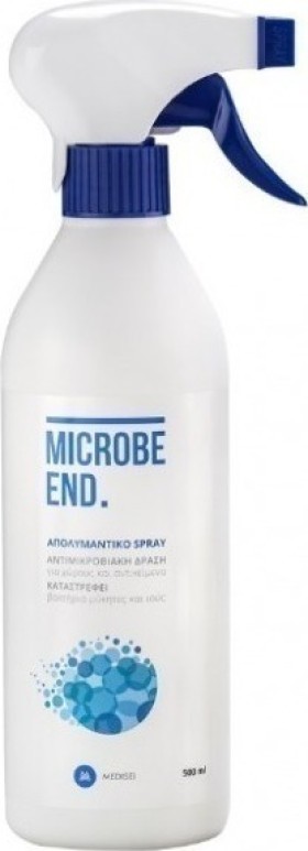 Medisei Microbe End Απολυμαντικό Spray Επιφανειών 500ml