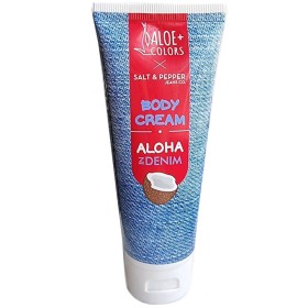 Aloe+Colors Aloha In Denim Ενυδατική Κρέμα Σώματος Καρύδα 100ml