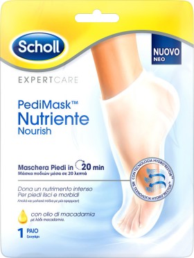 Scholl Nutriente Nourish Μάσκα Αναζωογόνησης για Πόδια 1 Ζευγάρι