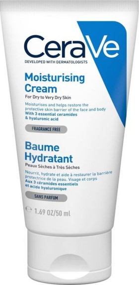 CeraVe Moisturizing Cream For Dry To Very Dry Skin 50ml