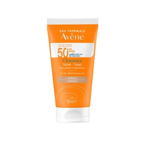 Avene Eau Thermale Cleanance Anti-Imperfections Tinted SPF50 50ml Αντηλιακή Προσώπου με Χρώμα για Λιπαρό Δέρμα με Ατέλειες