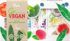7 Days Healthy Week Go Vegan Sheet Mask With Window 7x25gr
