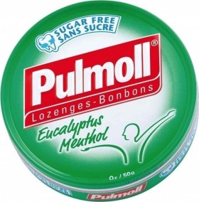 Pulmoll Ευκάλυπτος & Μενθόλη 45gr