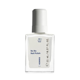 Korres No No Nail Polish 01 Pure White Βερνίκι Νυχιών Μακράς Διαρκείας με Λάδι Αμυγδάλου 11ml