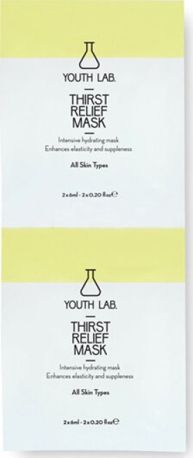 YOUTH LAB. Thirst Relief Mask 2x6ml