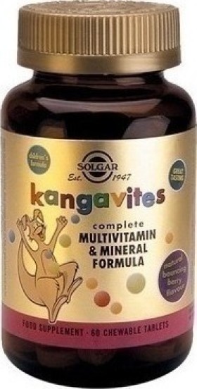 Solgar Kangavites Formula 60tabs Μασώμενα