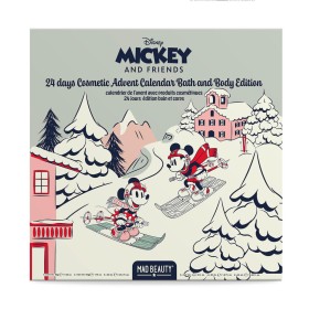 Mad Beauty Disney Mickey Mouse Ski 24-Day Bath, Body & Beauty Advent Calendar, Χριστουγεννιάτικο Ημερολόγιο με 24 Προϊόντα