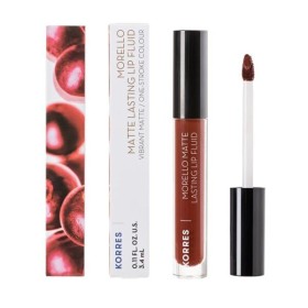 Korres Morello Matte Lasting Lip Fluid 60 Chestnut 3.4ml