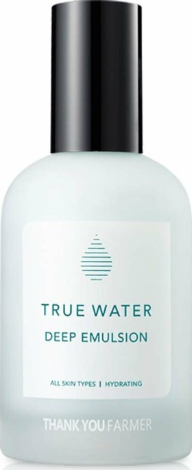 Thank You Farmer True Water Deep Emulsion Γαλάκτωμα Προσώπου για Ενυδάτωση με Υαλουρονικό Οξύ & Ceramides 130ml