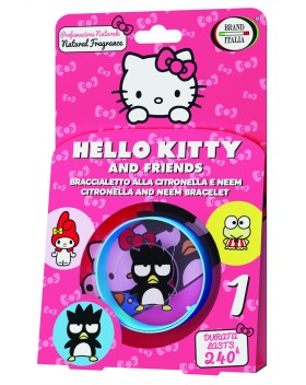 Αντικουνουπικό Παιδικό βραχιόλι Brand Italia Hello Kitty Μαύρο 1τμχ