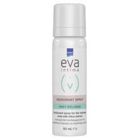 Eva Intima Deodorant Spray, Αποσμητικό Σπρέι για την Ευαίσθητη Περιοχή με Εκχύλισμα Λωτού 50ml