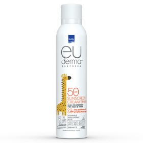 Intermed Euderma Babyderm Sunscreen Cream Spray SPF50, Αντηλιακή Κρέμα σε Σπρέι για Πρόσωπο & Σώμα 200ml