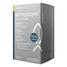 OLONEA Omegazym Platinum, Ιχθυέλαιο Μέγιστης Περιεκτικότητας σε Ω3 30caps
