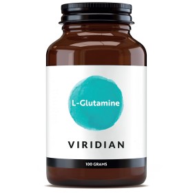 Viridian L-Glutamine Powder Συμπλήρωμα Διατροφής L-Γλουταμίνης 100g