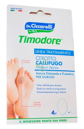 Ciccarelli Corn Plasters For Hard Skin Αφαιρετικά Επικάλια για Σκληρύνσεις 4τμχ