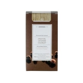 Korres Argan Oil Advanced Colorant Βαφή Μαλλιών 8.1 Ξανθό Ανοικτό Σαντρέ 145ml