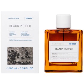 Korres Black Pepper Eau de Toilette Ανδρικό Αρωμα 100ml