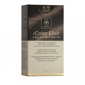 Apivita My Color Elixir 6.78 Βαφή Μαλλιών Ξανθό Σκούρο Μπεζ Περλέ