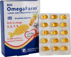 Medichrom Omegafarm Λιπαρά Οξέα 3 6 7 9 30caps