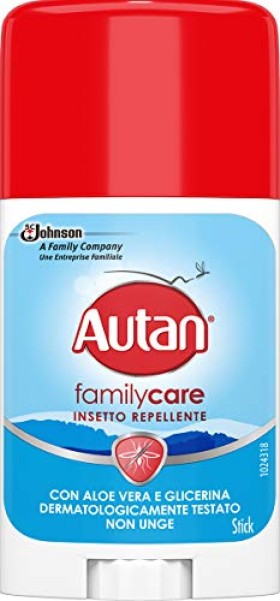 Autan Family Care Αντικουνουπικό Στικ με Aloe Vera και Γλυκερίνη 50ml
