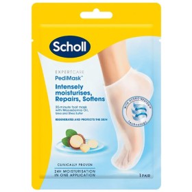 Scholl Μάσκα Αναζωογόνησης Ποδιών για Ξηρή Επιδερμίδα με Λάδι Macadamia 1τμχ