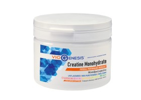 Viogenesis Creatine Monohydrate Unflavoured, Μονοϋδρική Κρεατίνη σε Σκόνη 250gr