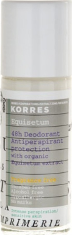 Korres Equisetum 48h Deodorant Antiperspirant Fragrance Free  30ml