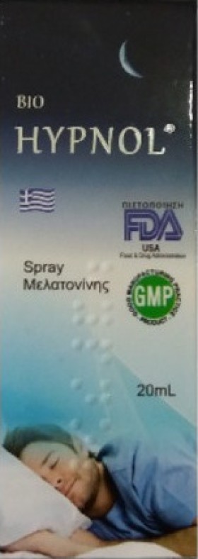Bio Hypnol Spray Σπρεϊ με Μελατονίνη 20ml