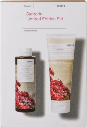 Korres Santorini Limited Edition Ανθη Σαντορίνης Shower Gel 250ml & Body Butter 235ml